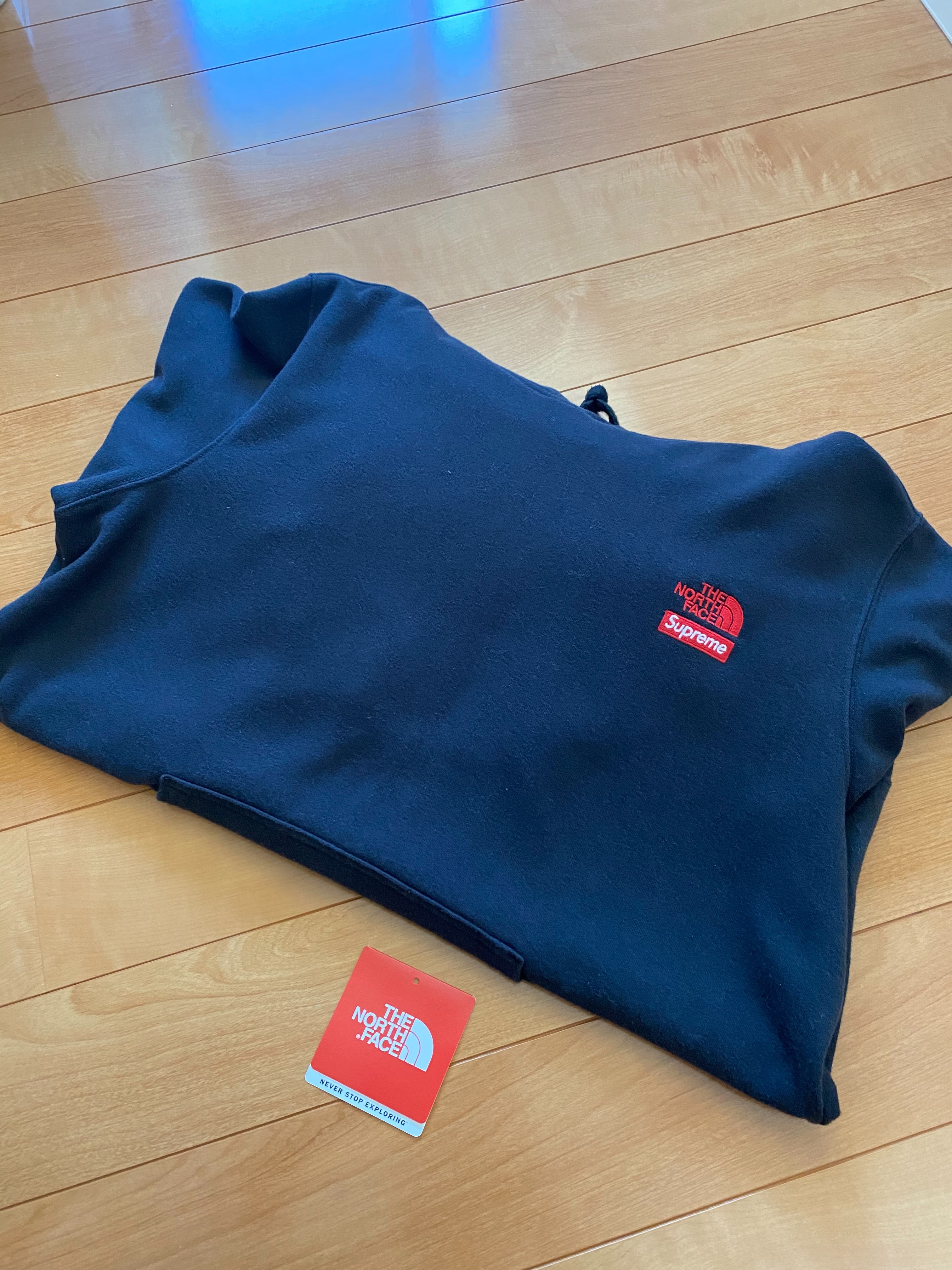 Supreme x The North Face Statue of Liberty Hooded Sweatshirt "Black"