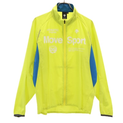 DESCENTE デサント トレーニング ウインドブレーカー M イエロー系 ジャケット