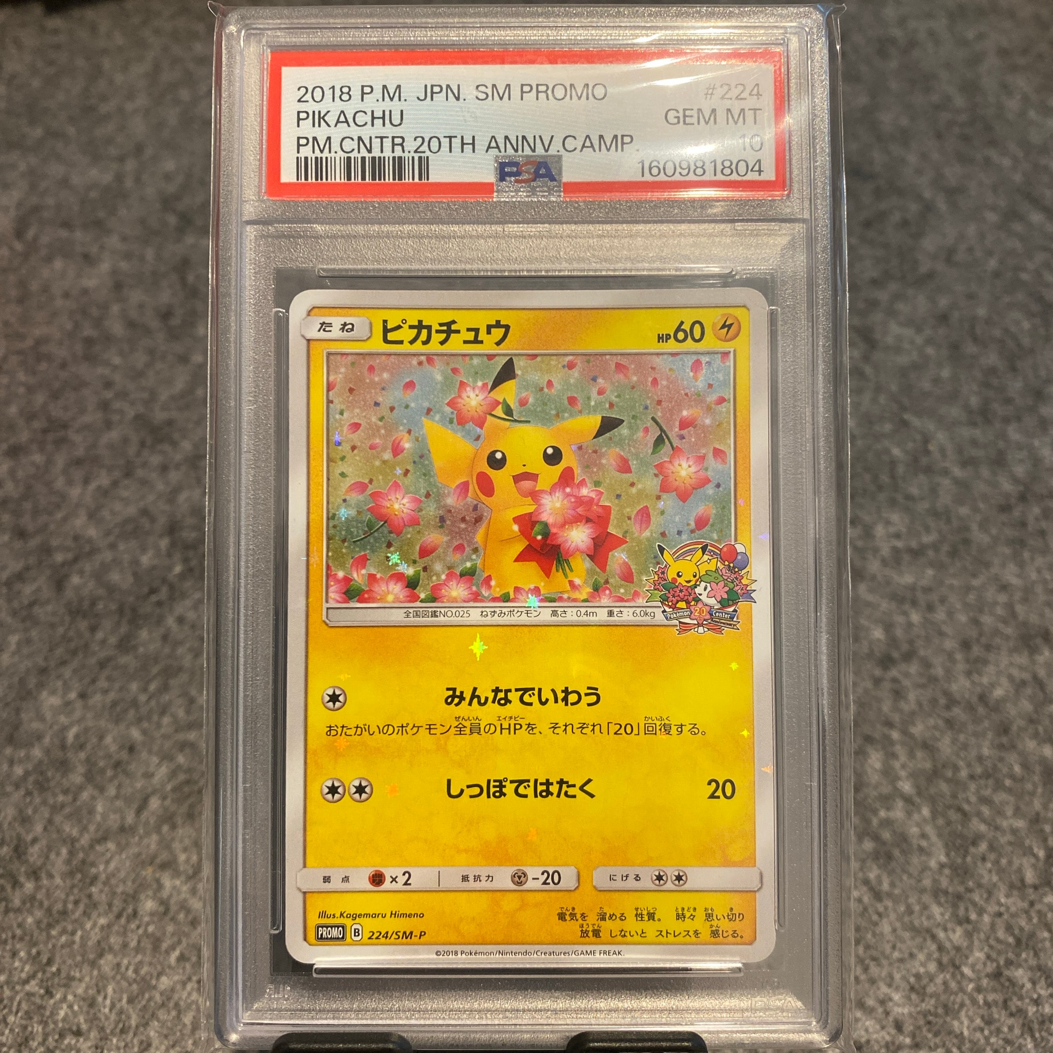 ピカチュウ: プロモ[SM-P 224](プロモーションカード「SM-P」)通販