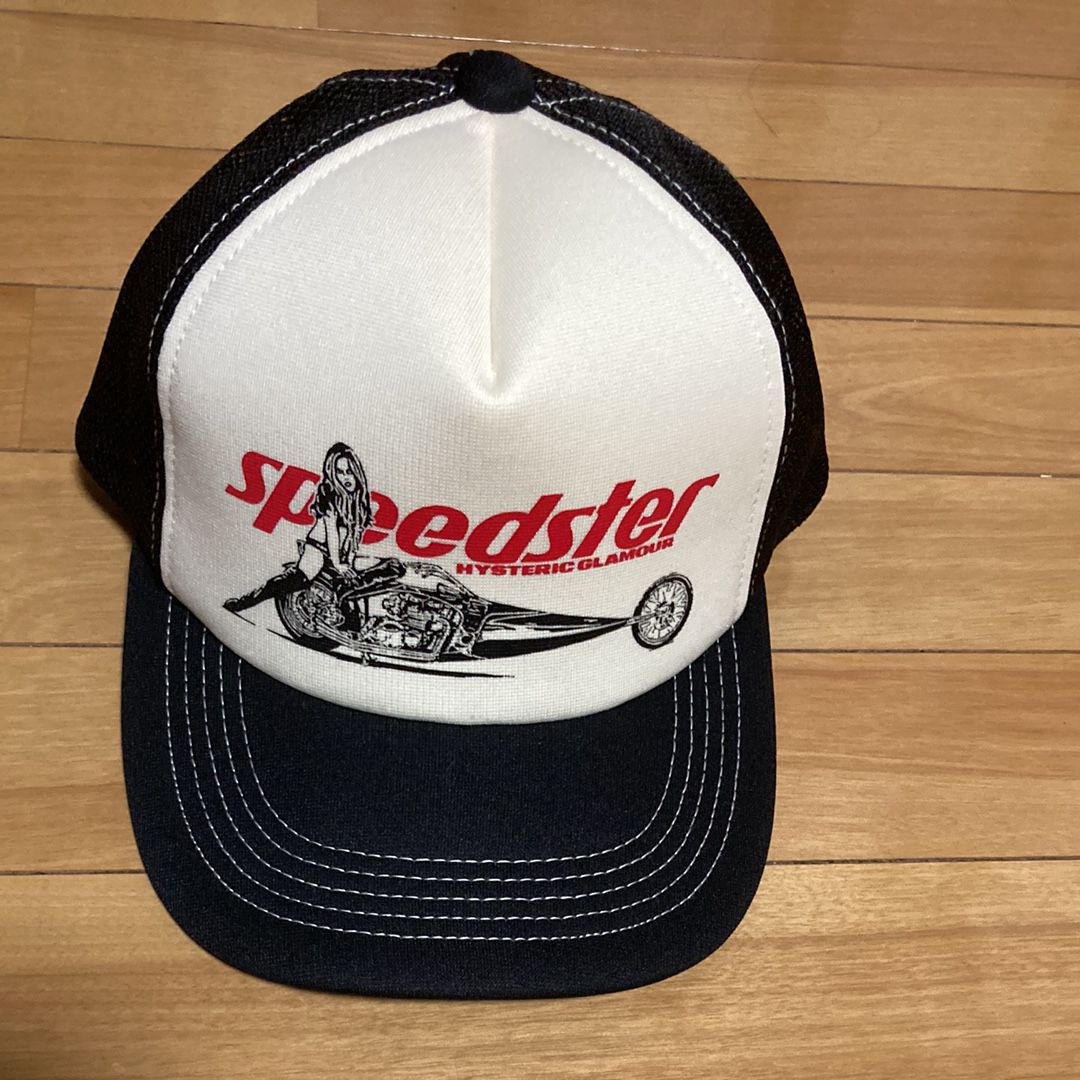 HYSTERIC GLAMOUR Speedster Mesh Cap "Black"
