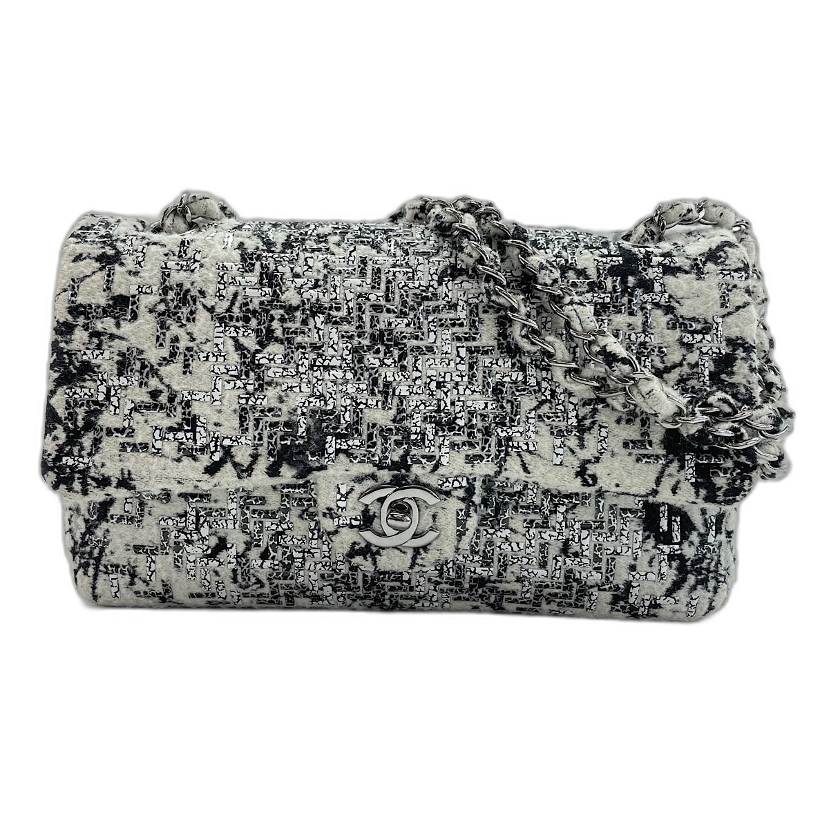 シャネル CHANEL ツイード ショルダーバッグ ツイード【中古】
