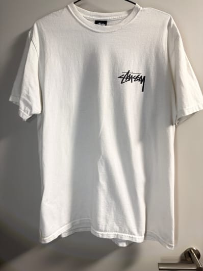 Stussy Plush Tee "White"