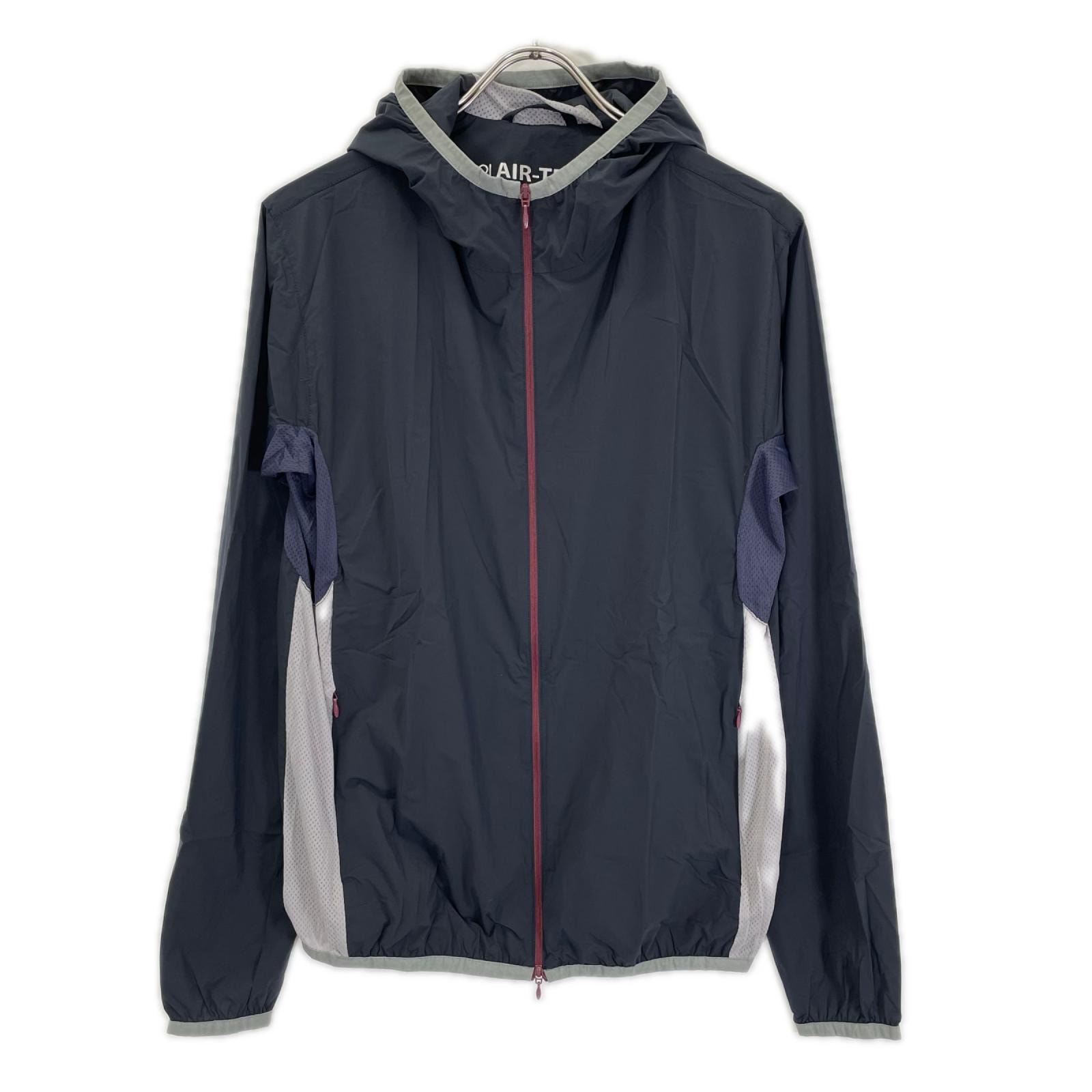 ヘルノ GI0176Y-12236S ネイビー AIR-TECH TRANSPIRATION PROJECT ナイロンジップフーディ 48