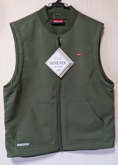 Supreme WINDSTOPPER Work Vest "Dark Olive"