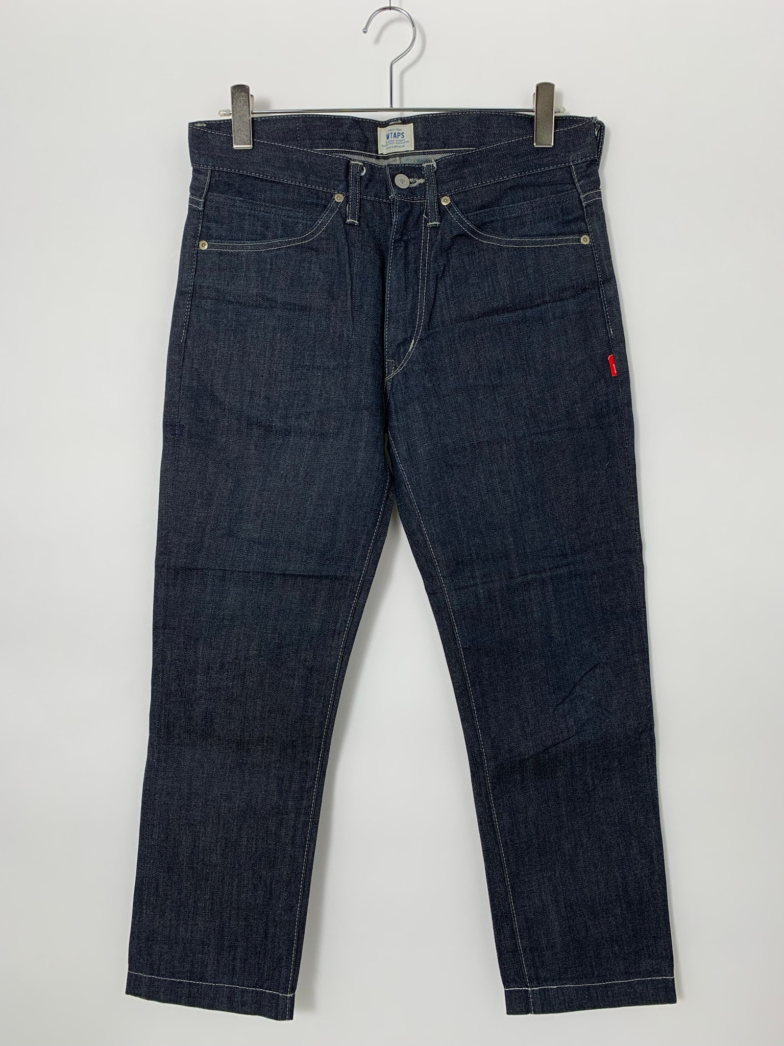 WTAPS BLUES VERY SKINNY. RAW / TROUSERS. COTTON. DENIM. RAW Indigo