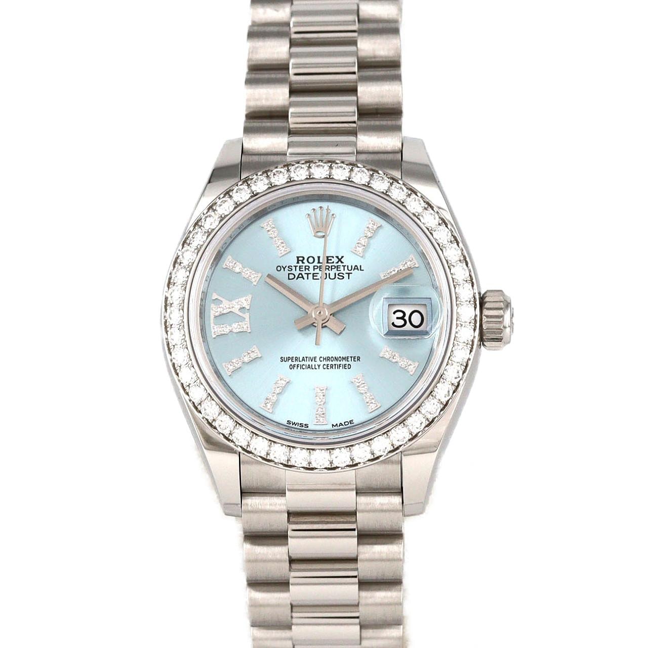 ロレックス デイトジャスト 279136RBR PT 自動巻 ランダム番