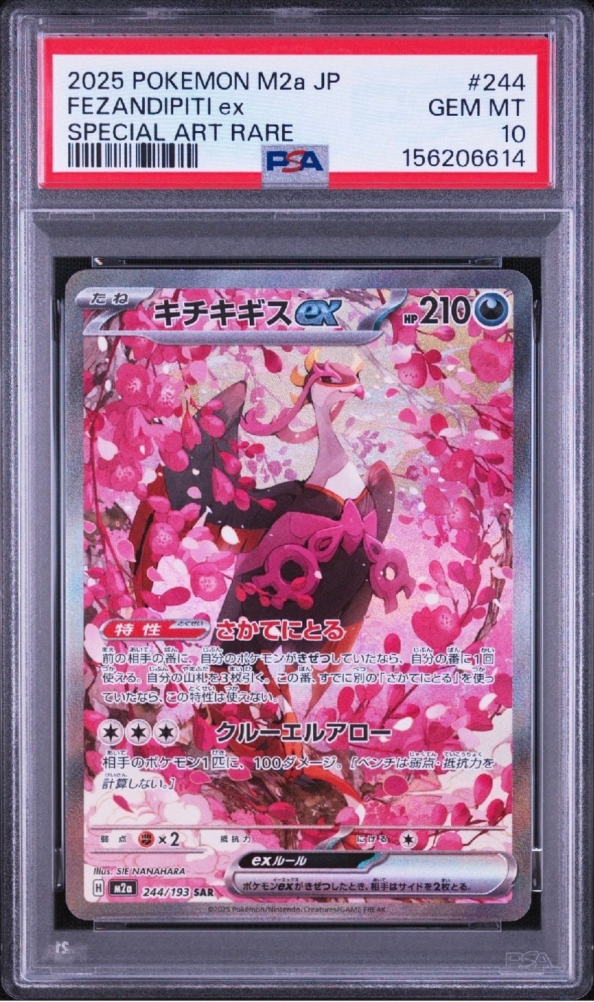 キチキギスex SAR [M2a 244/193](ハイクラスパック「MEGAドリームex