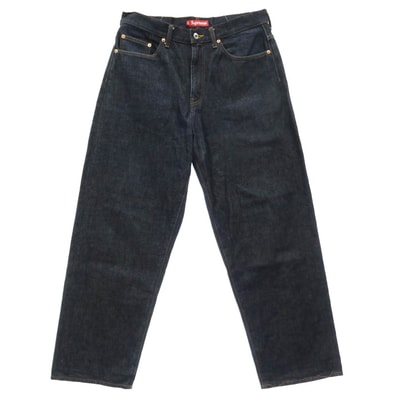 Supreme シュプリーム Rigid Baggy Selvedge Jean リジット バギー セルビッジ ジーンズ デニムパンツ インディゴブルー系 32【中古】