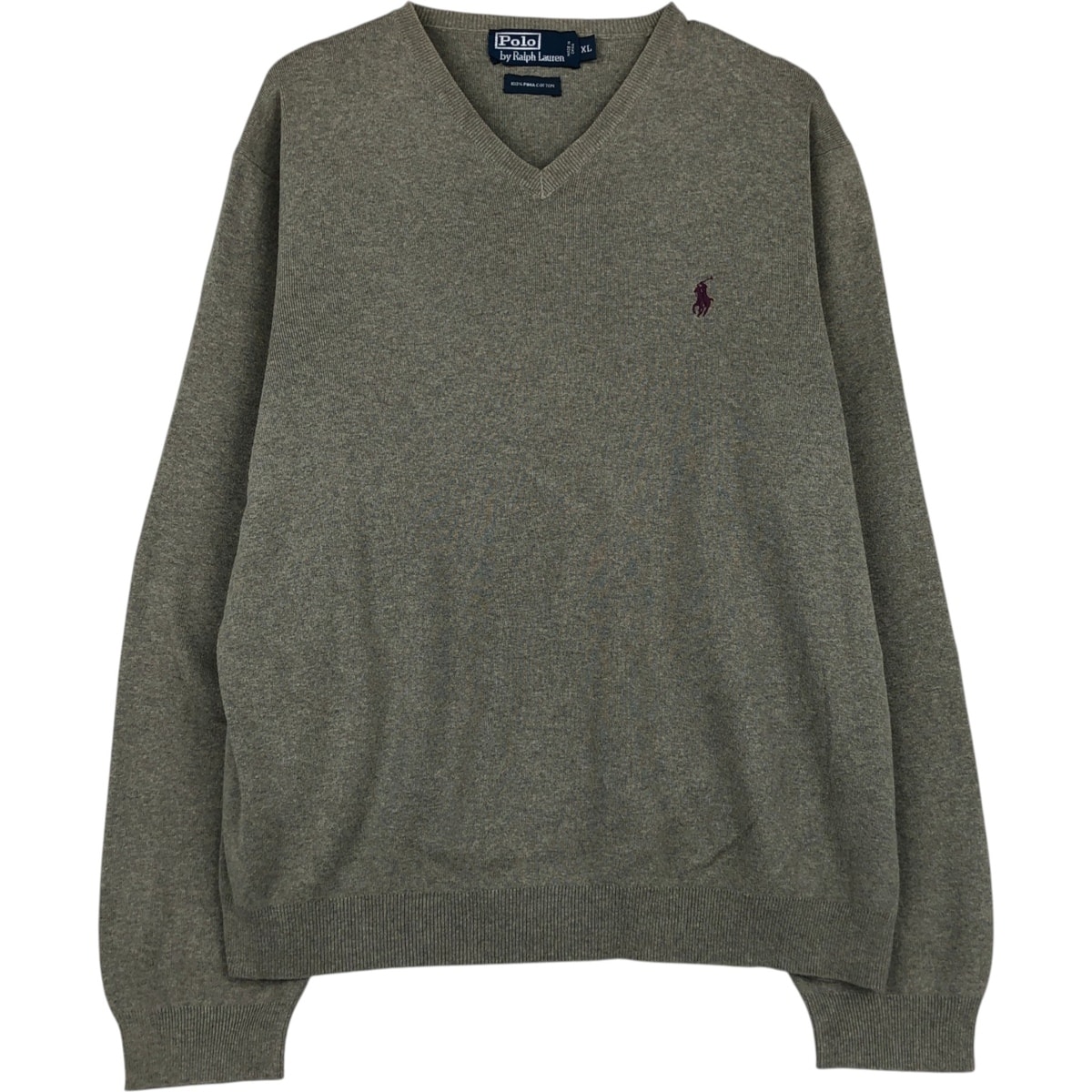 古着 ラルフローレン Ralph Lauren POLO by Ralph Lauren コットンニットセーター メンズXL相当/eaa617577