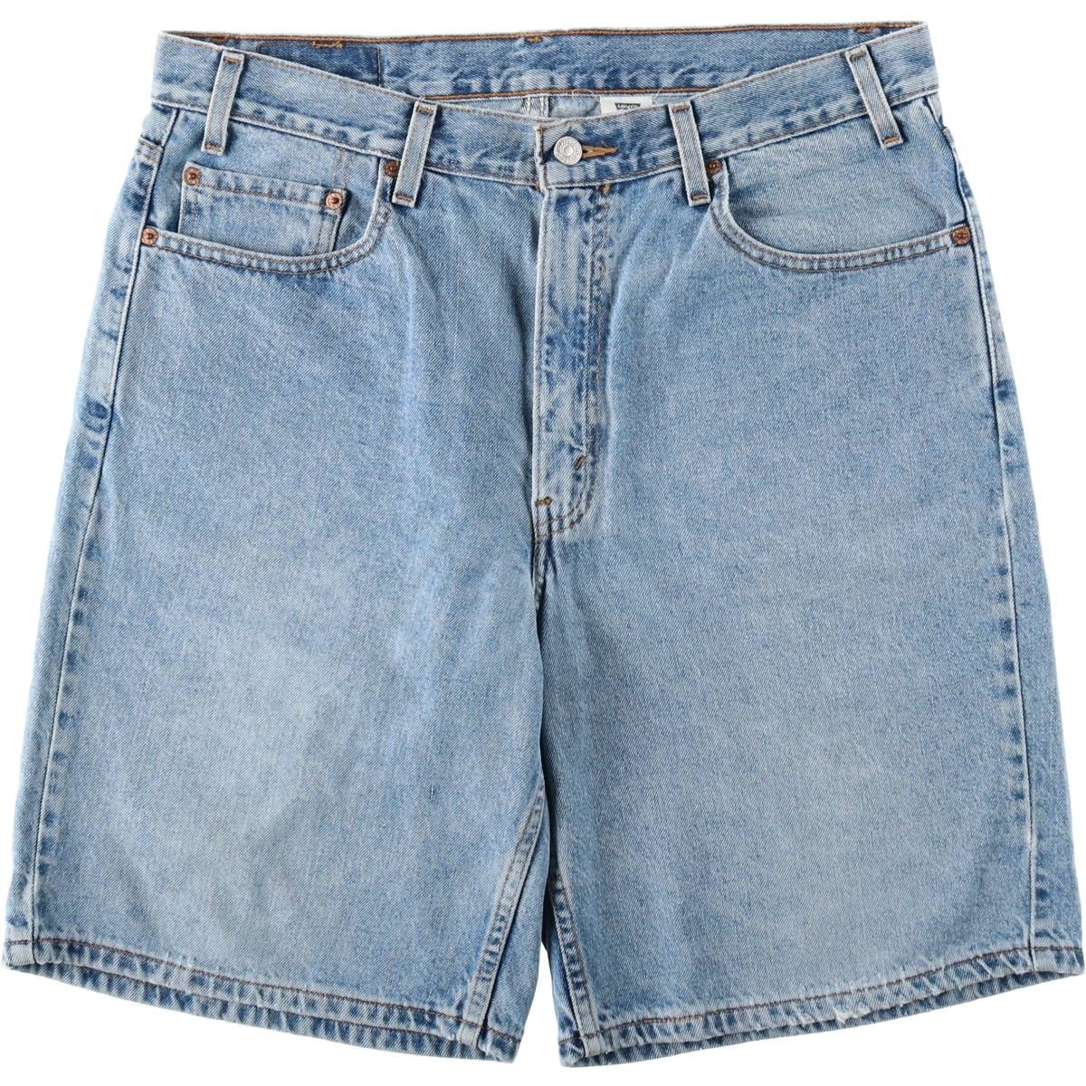 古着 00年代 リーバイス Levi's 550 RELAXED FIT デニムショーツ ショートパンツ メンズw36相当/eaa653550