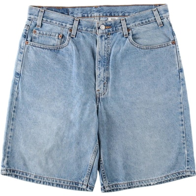 古着 00年代 リーバイス Levi's 550 RELAXED FIT デニムショーツ ショートパンツ メンズw36相当/eaa653550