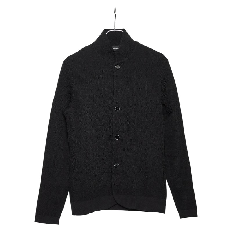 アルマーニ カーディガン サイズ:44 ブラック ビスコース/ポリアミド メンズ ARMANI 【中古】
