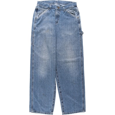 古着 リー Lee DUNGAREES デニムペインターパンツ メンズw31相当/eaa654067