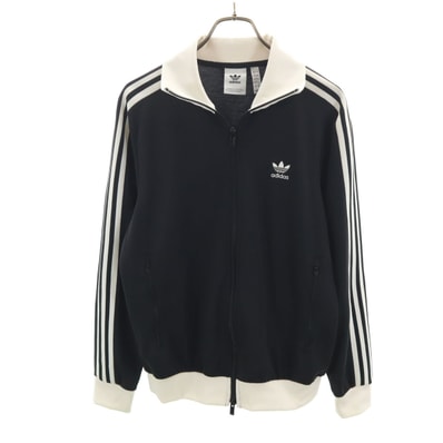 adidas Originals アディダスオリジナルス トレフォイルロゴ ベッケンバウアー トラックジャケット XL ブラック ジャージ