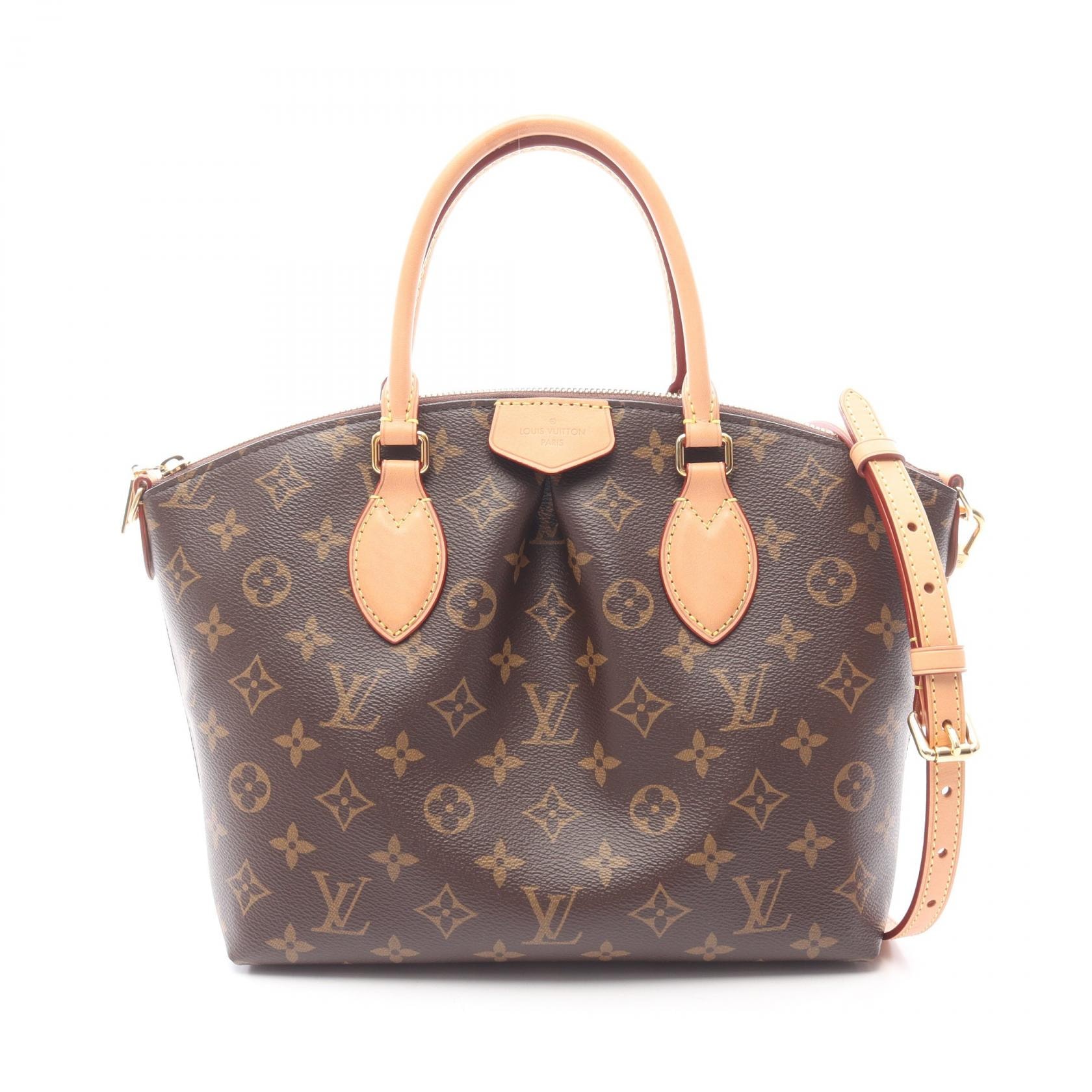ルイ・ヴィトン LOUIS VUITTON ボエシ NM PM 2WAY ハンドバッグ バッグ PVCコーティングキャンバス レザー モノグラム レディース ブラウン系 M45986 【中古】
