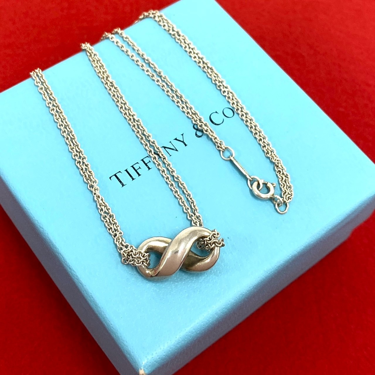 TIFFANY&Co. ティファニー インフィニティ ネックレス シルバー925 ネックレス シルバー
 65964