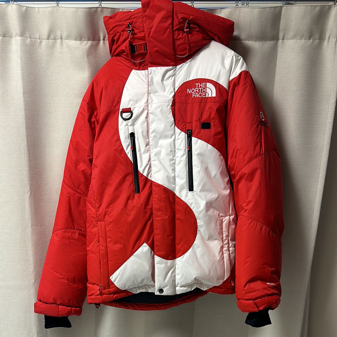Supreme x The North Face Summit Series S Logo Himalayan Parka "Red"