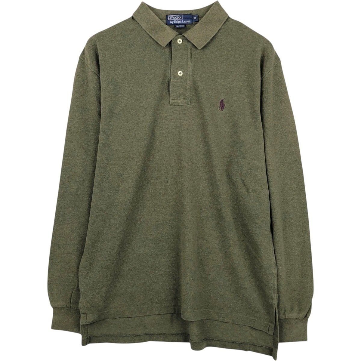 古着 ラルフローレン Ralph Lauren POLO by Ralph Lauren 長袖 ポロシャツ メンズM相当/eaa652835
