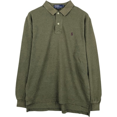 古着 ラルフローレン Ralph Lauren POLO by Ralph Lauren 長袖 ポロシャツ メンズM相当/eaa652835
