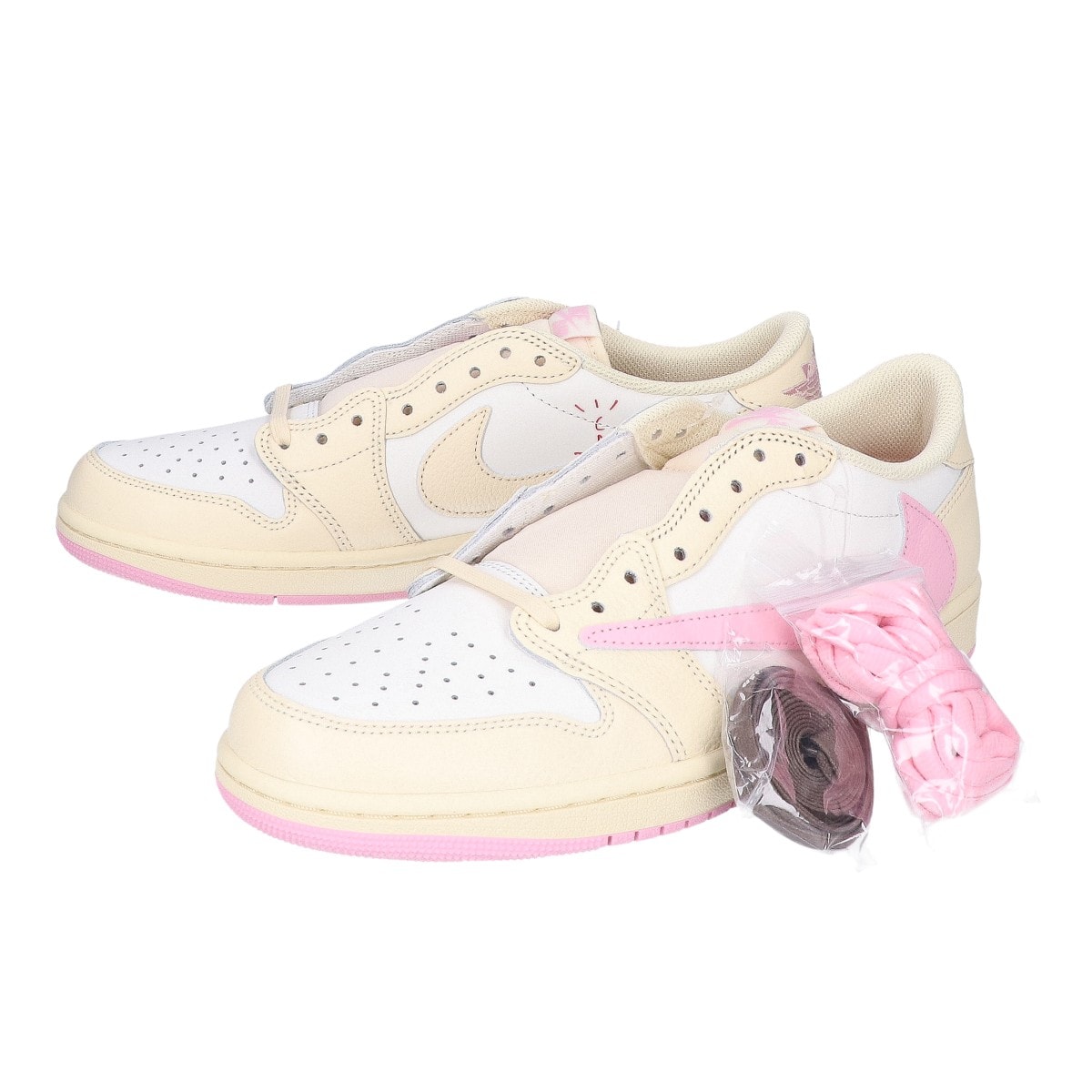 ナイキ 【新品同様】IQ7604-100 AIR JORDAN 1 LOW QS SP エアジョーダン 1 ロー クイックストライク スペシャル トラビススコット スニーカー US10