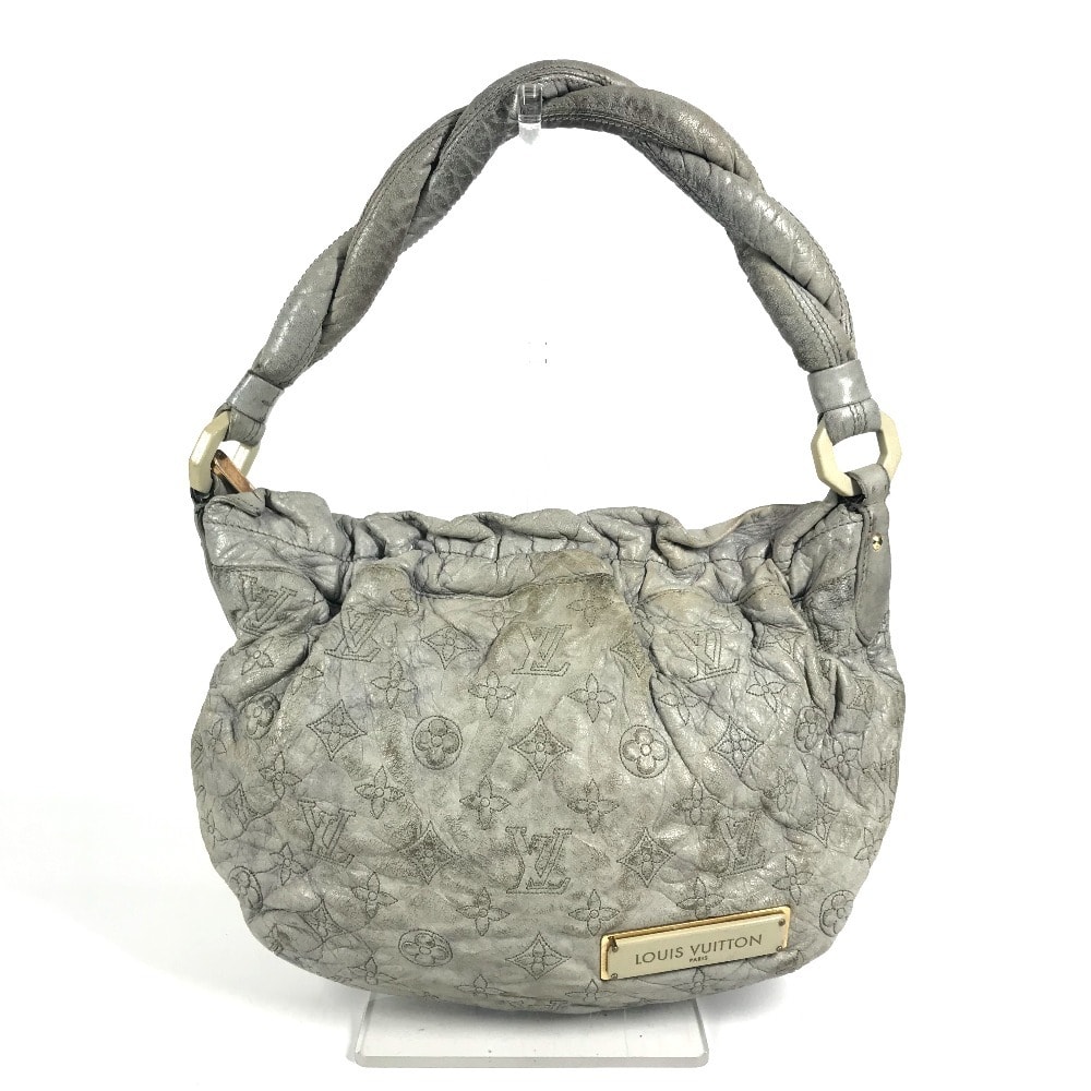 ルイヴィトン LOUIS VUITTON ニンブスPM ニンブス PM M95475 モノグラムオランプ 肩掛け ハンドバッグ カバン ショルダーバッグ レザー エクリュ グレー系