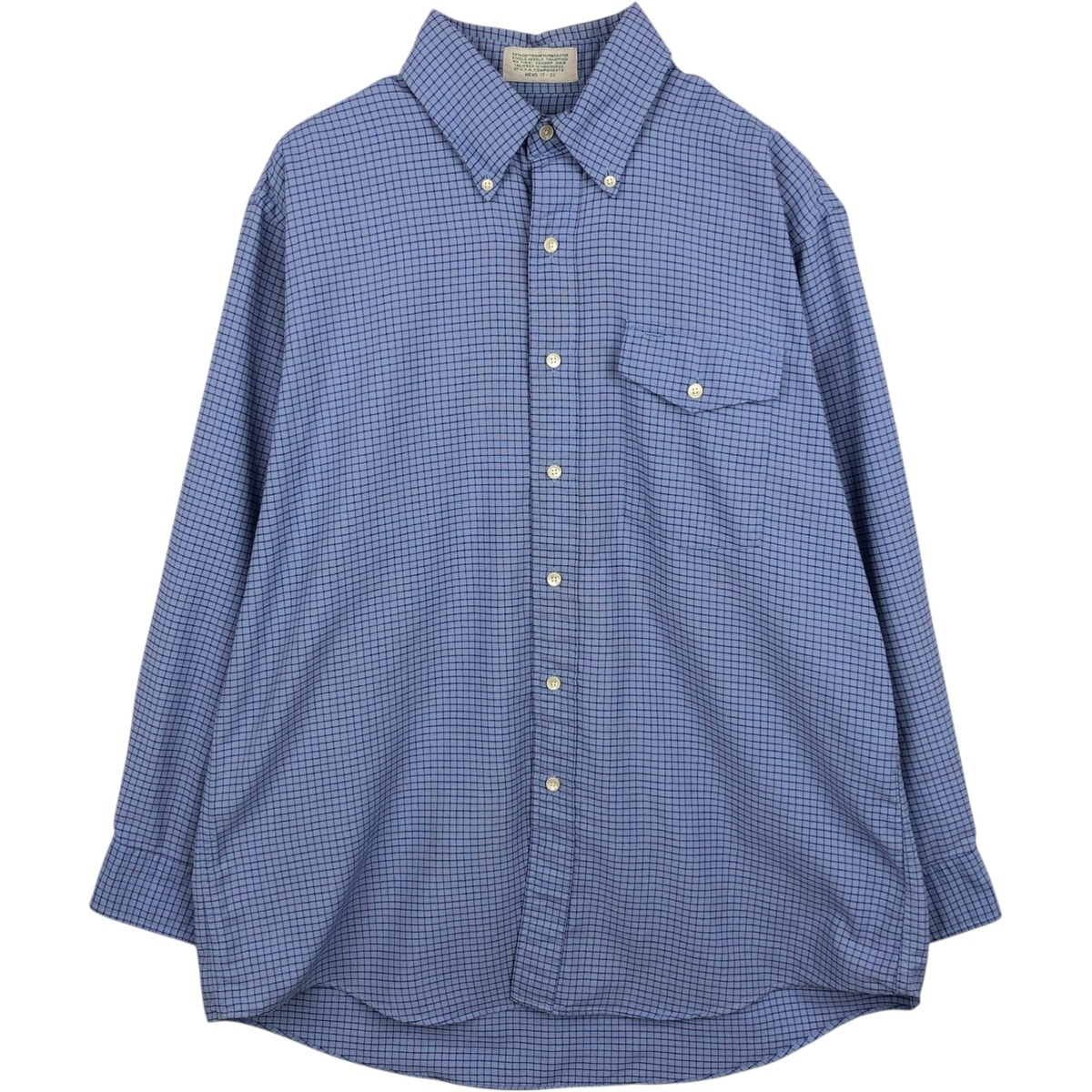 古着 ~90年代 エルエルビーン L.L.Bean 長袖 ボタンダウンチェックシャツ メンズXL相当 ヴィンテージ/eaa632072