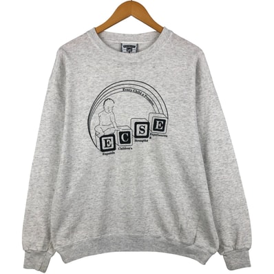 古着 90年代 リー Lee HEAVY WEIGHT プリントスウェットシャツ トレーナー USA製 メンズL相当 ヴィンテージ/eaa599161