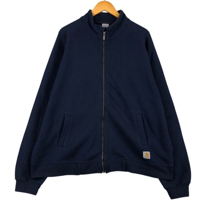 古着 カーハート Carhartt フルジップスウェットシャツ トレーナー メンズXXL相当/eaa480197