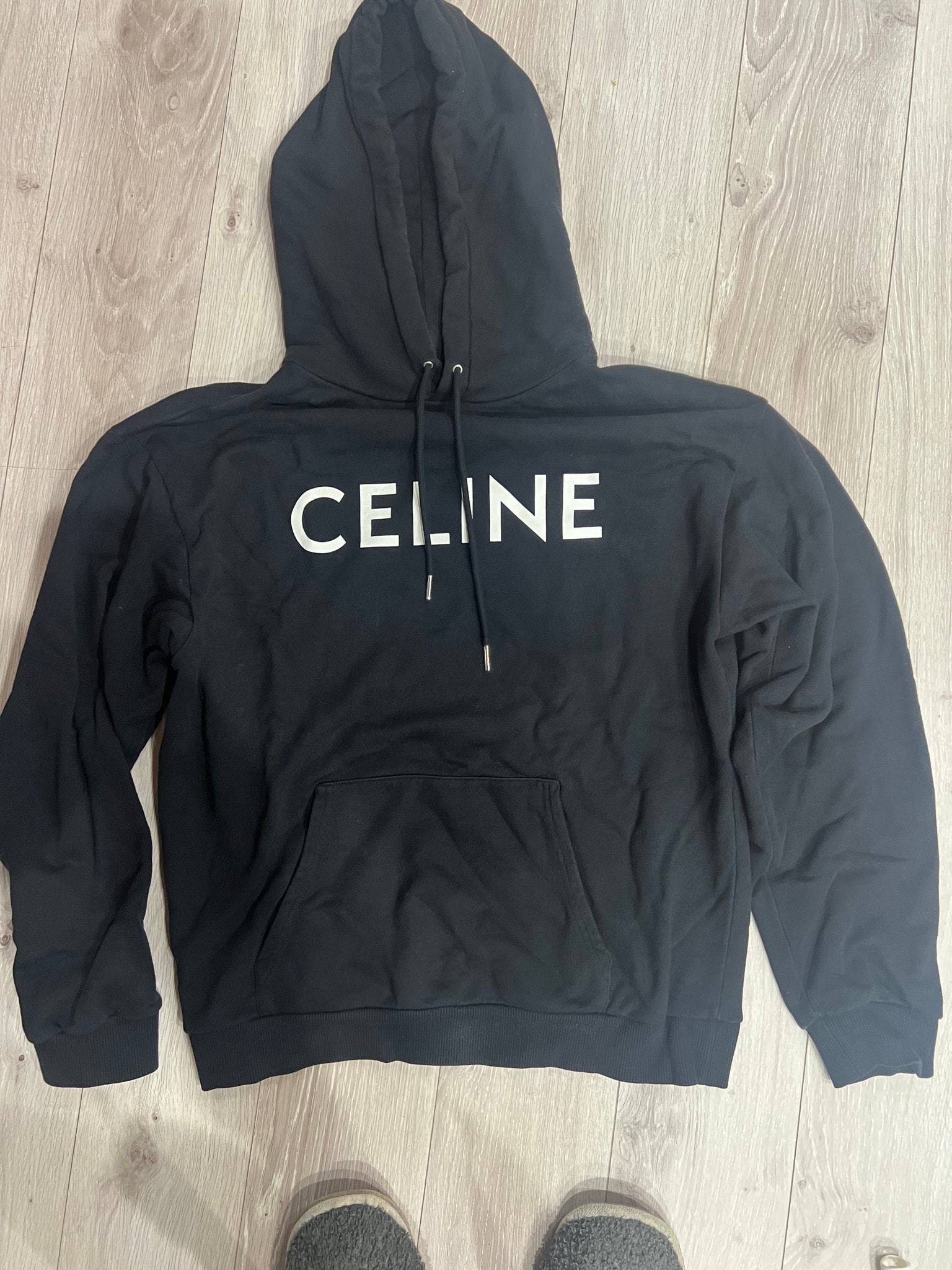 CELINE Loose Sweatshirt / Cotton "Black"