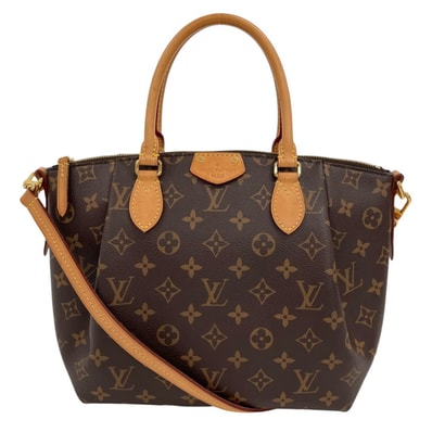 ルイヴィトン テュレンPM モノグラム ショルダーバッグ モノグラムキャンバス M48813 ブラウン レディース LOUIS VUITTON 中古