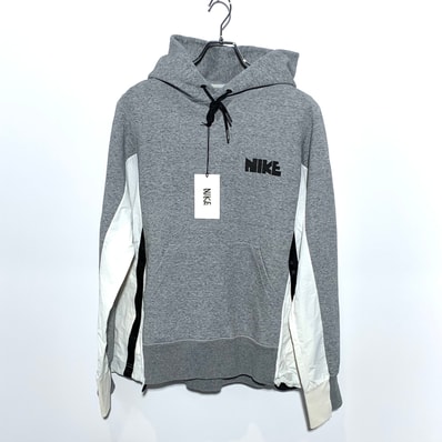 Sacai x Nike NRG Pullover Hoodie "Dark Grey Heather"