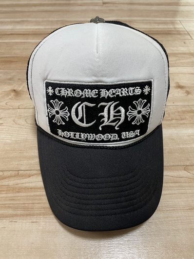 Chrome Hearts Trucker Cap CH "Black/White"