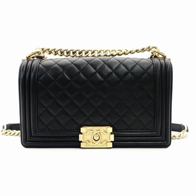 シャネル ボーイショルダーバッグ レディース