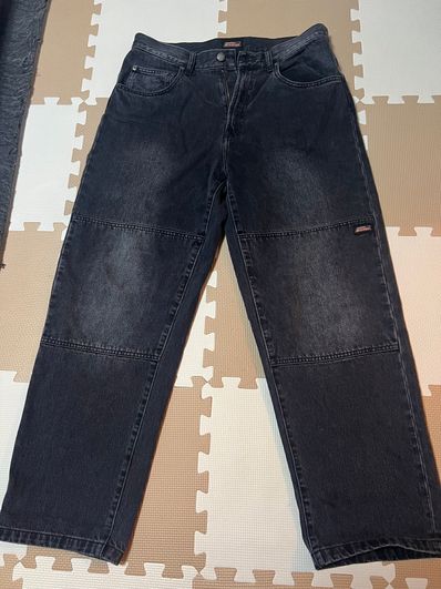 Supreme x Dickies Double Knee Baggy Jean "Black"