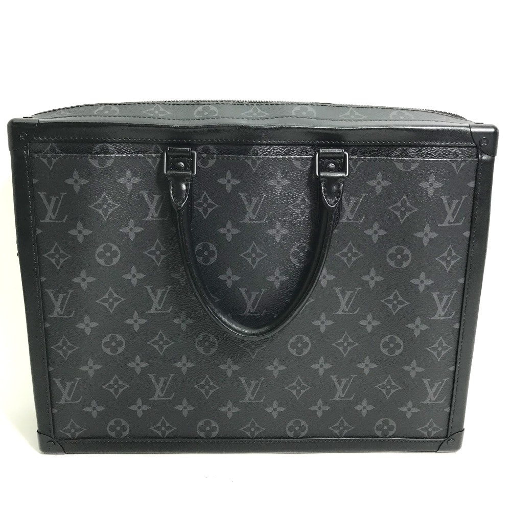 ルイヴィトン LOUIS VUITTON ソフトトランク ブリーフケース M44952 モノグラムエクリプス ハンドバッグ カバン 2WAY ショルダーバッグ ビジネスバッグ モノグラムエクリプスキャンバス ブラック