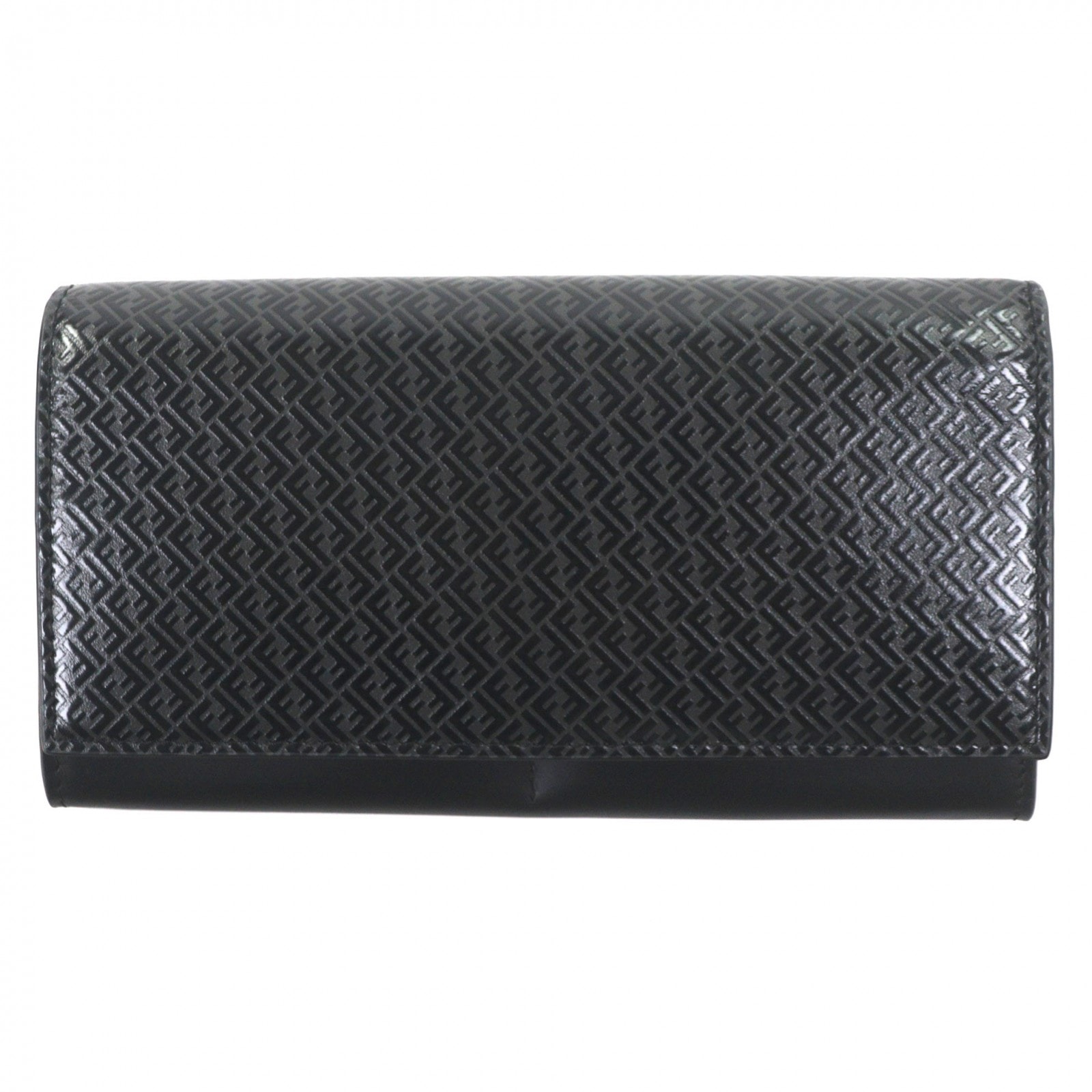 極美品 フェンディ 長財布 ブラック メンズ 7M0264