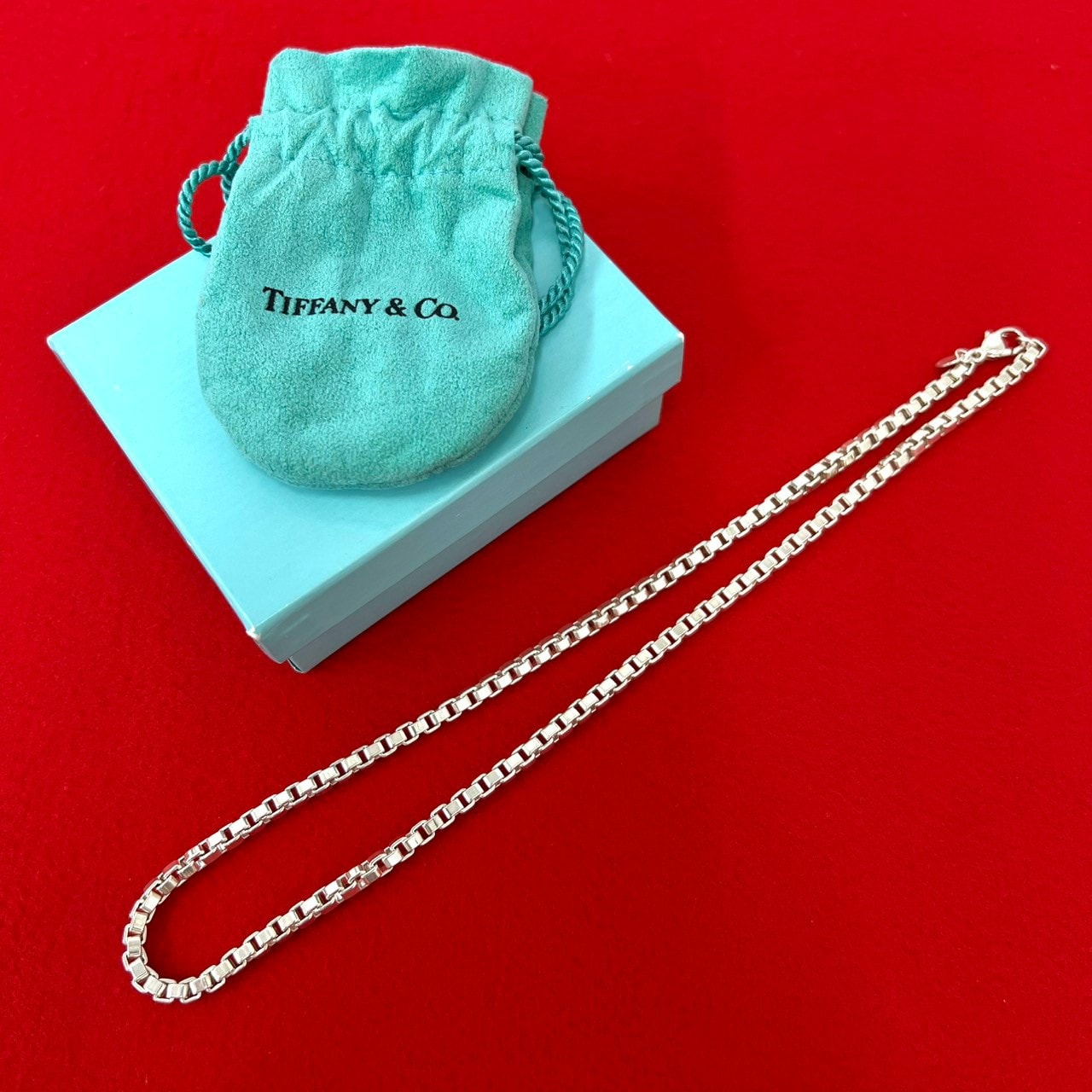TIFFANY&Co. ティファニー ベネチアン ネックレス シルバー925 ネックレス シルバー
 96974
