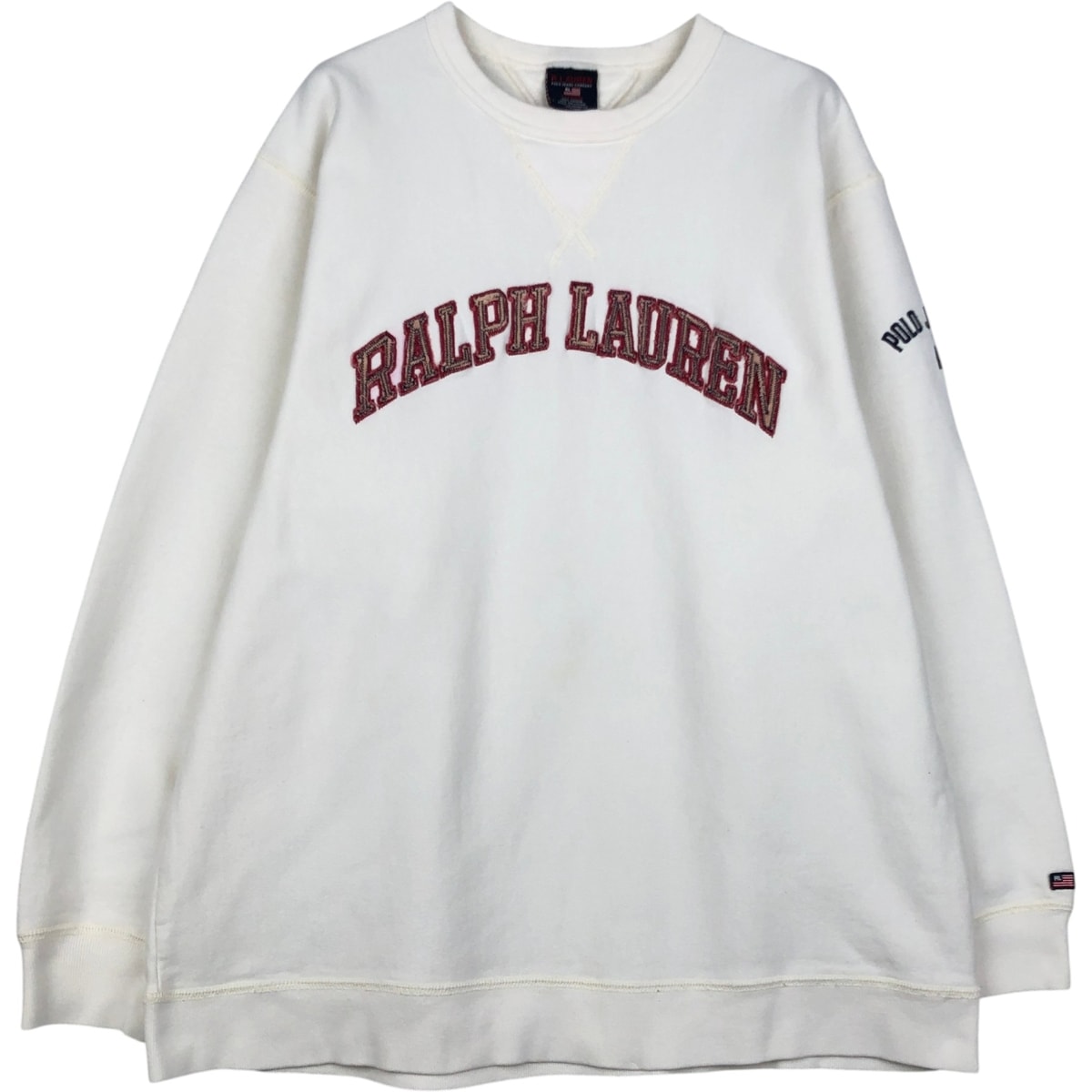 古着 ラルフローレン Ralph Lauren R.LAUREN POLO JEANS COMPANY ロゴスウェットシャツ トレーナー メンズXL相当/eaa618792