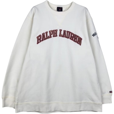古着 ラルフローレン Ralph Lauren R.LAUREN POLO JEANS COMPANY ロゴスウェットシャツ トレーナー メンズXL相当/eaa618792
