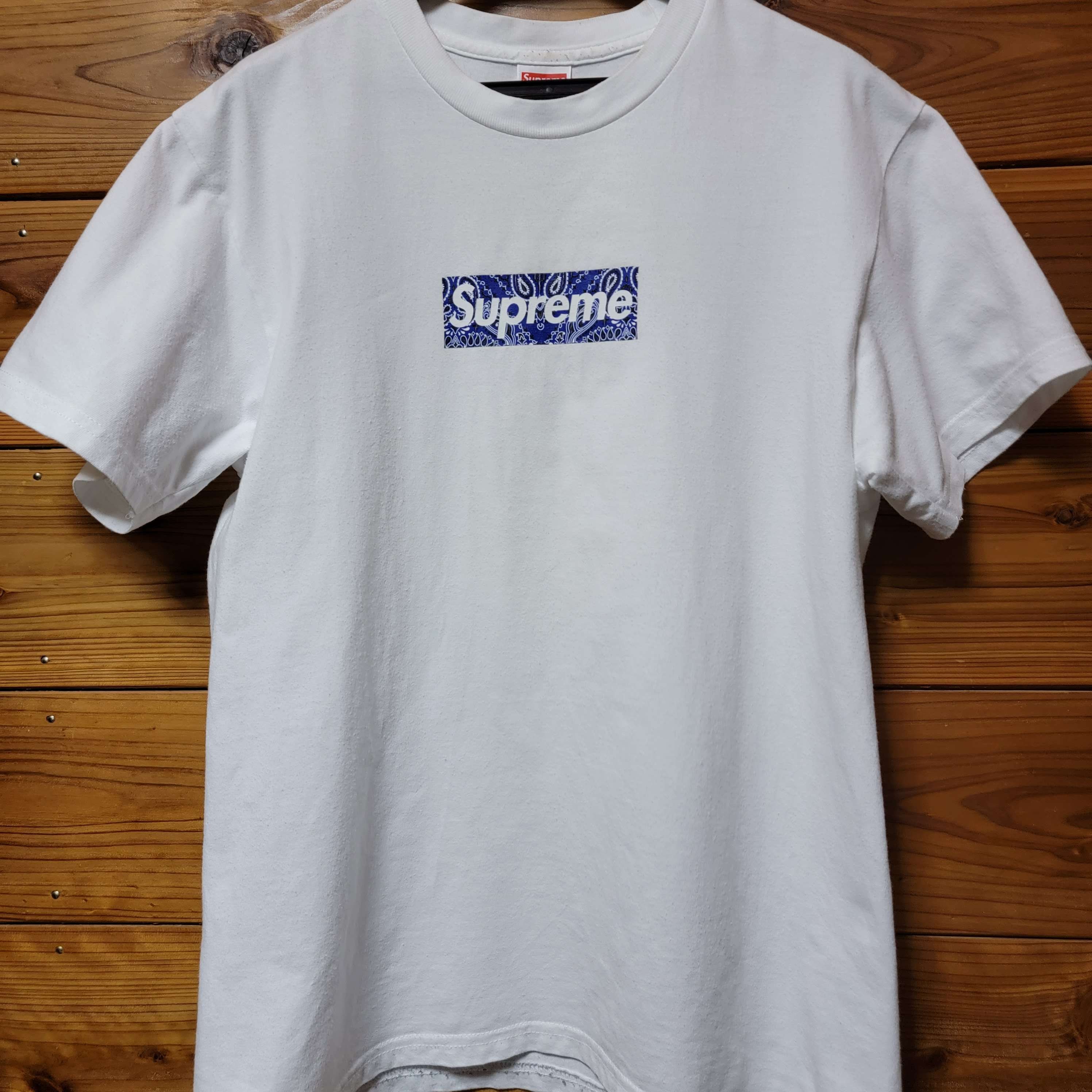 Supreme Bandana Box Logo Tee "White"