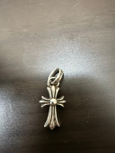 Chrome Hearts CH Cross Baby Fat Charm "Silver"