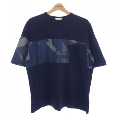 エルメス HERMES プリントストライプポケット *31-5758. Tシャツ