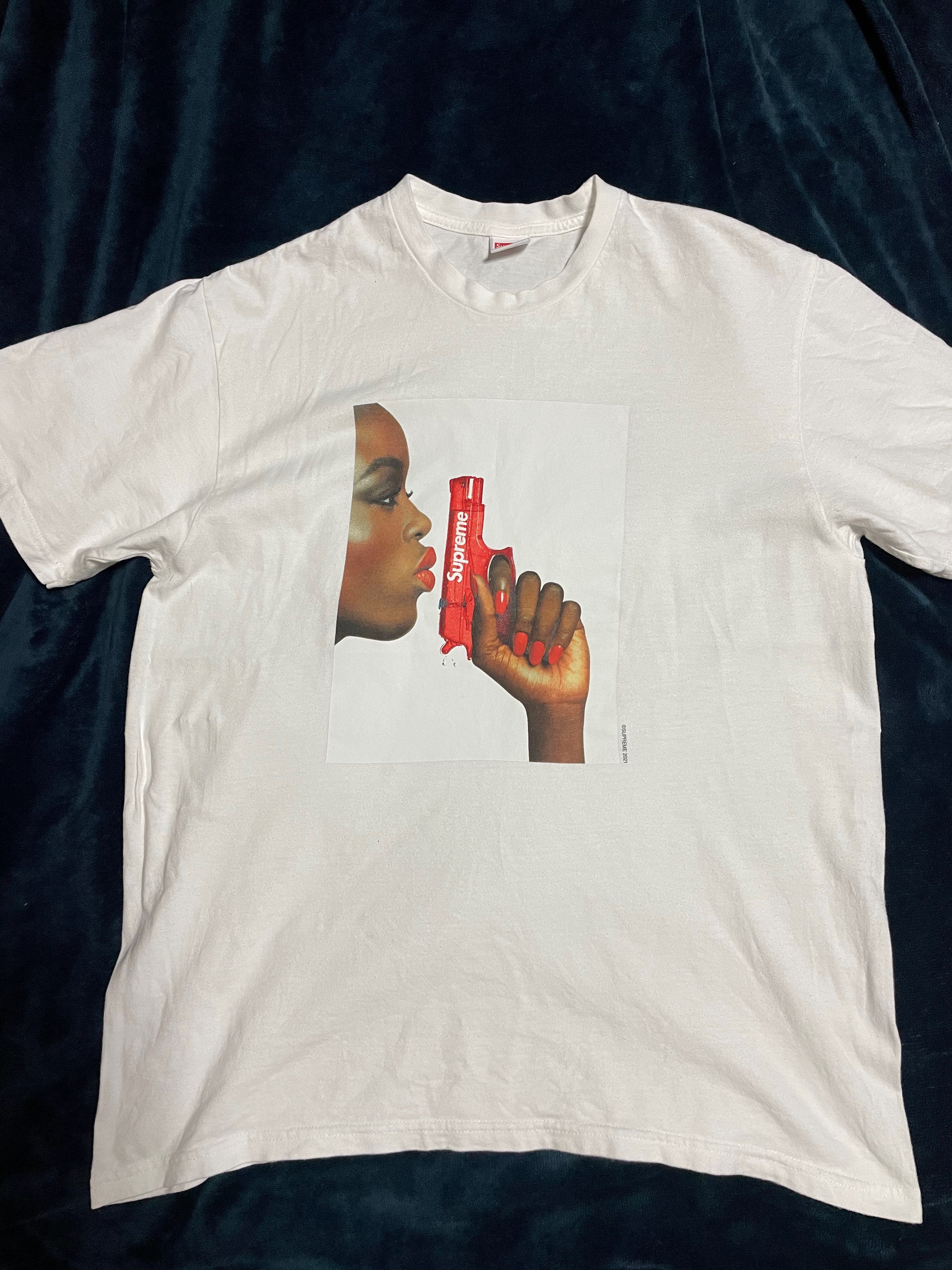 Supreme Water Pistol Tee "White"