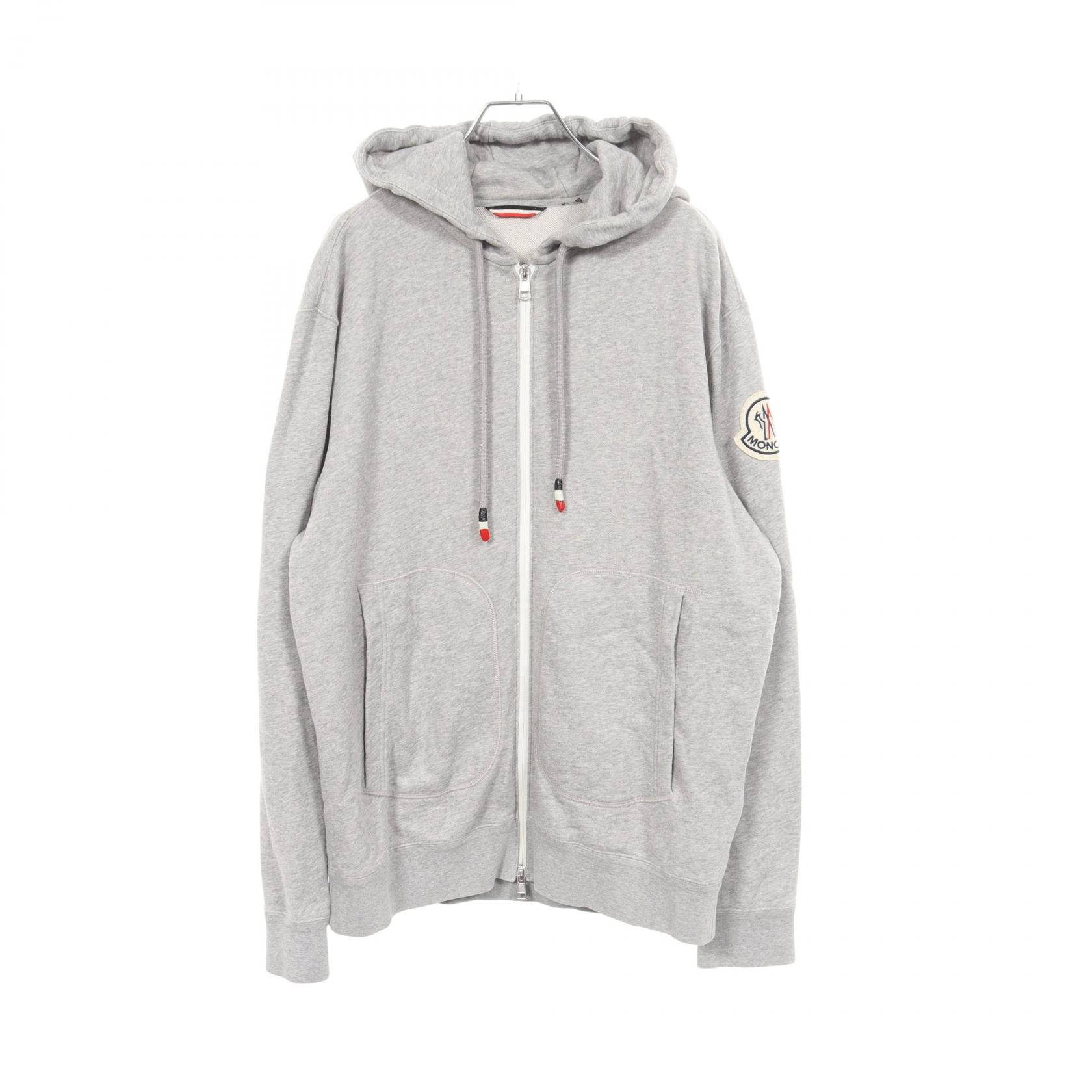 モンクレール MONCLER GENIUS 2 MONCLER 1952 パーカー 衣料品 トップス コットン メンズ グレー系 G70500 【中古】