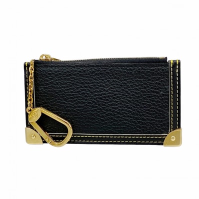 【6dd4835】ルイヴィトン コインケース スハリ ポシェットクレ M91824 ノワール【中古】メンズ レディース ユニセックス