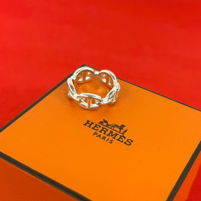 HERMES エルメス シェーヌダンクル アンシェネ リング シルバー925 リング・指輪 13号 シルバー
35472