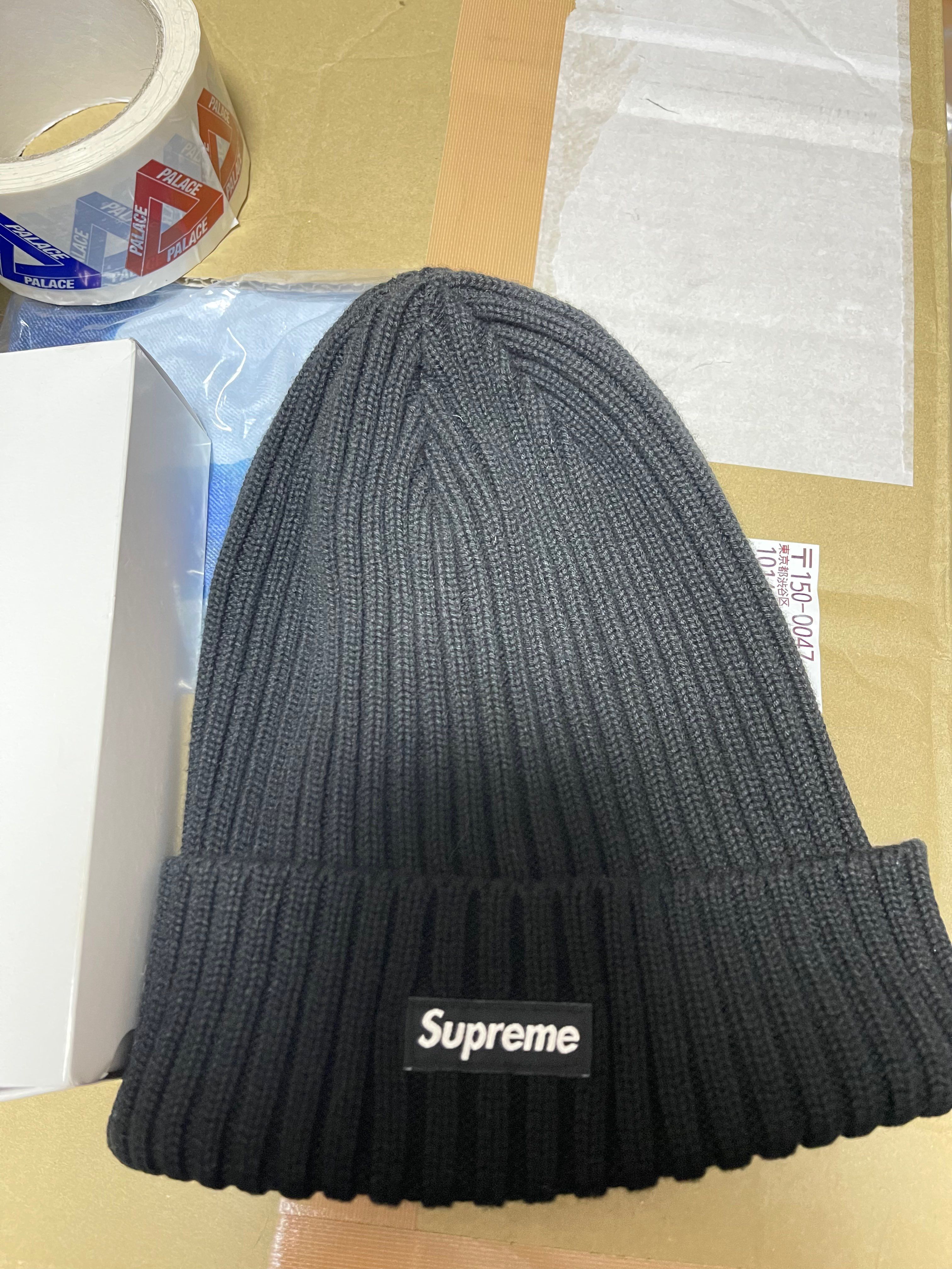 Supreme SS21 Overdyed Beanie "Black"(21SS)