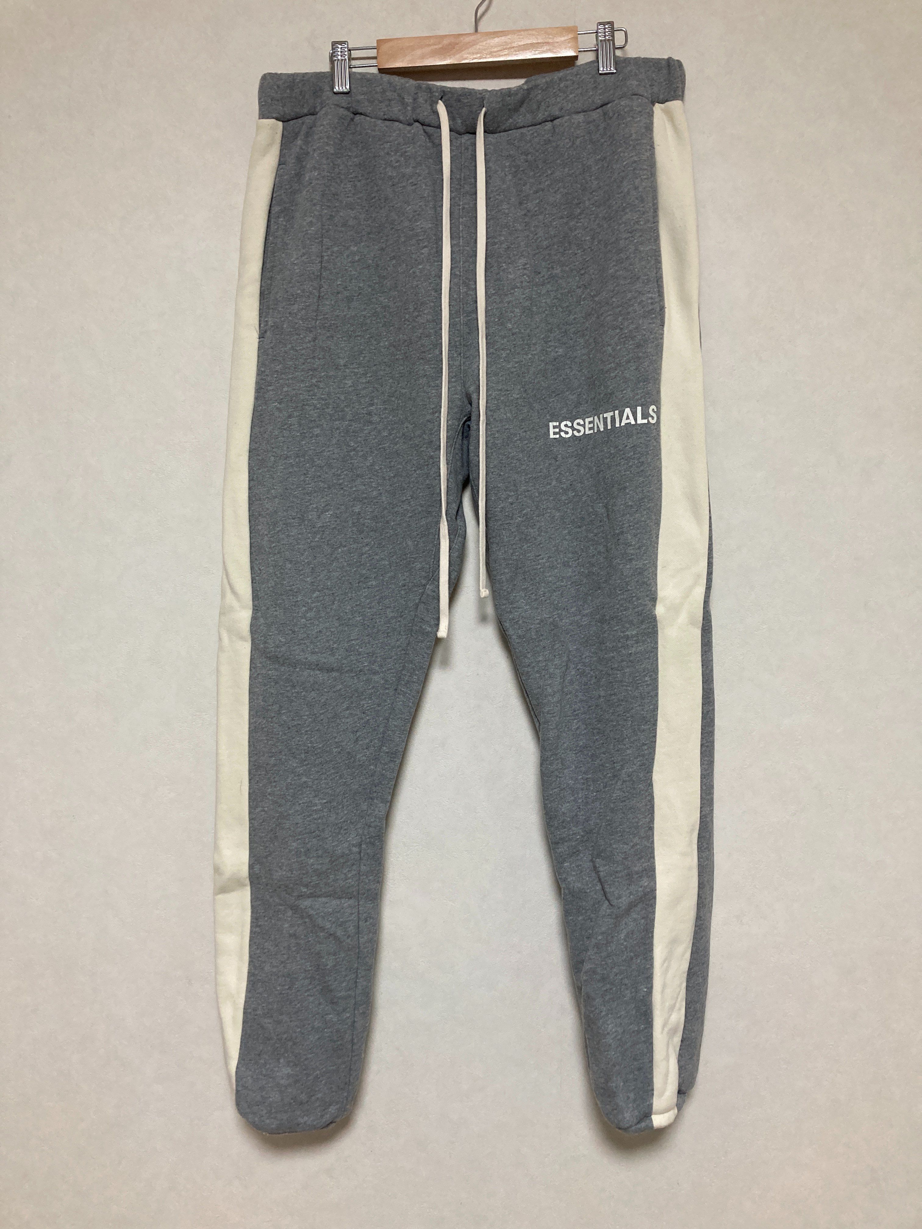 FEAR OF GOD Essentials Side Stripe Sweatpants "Grey"