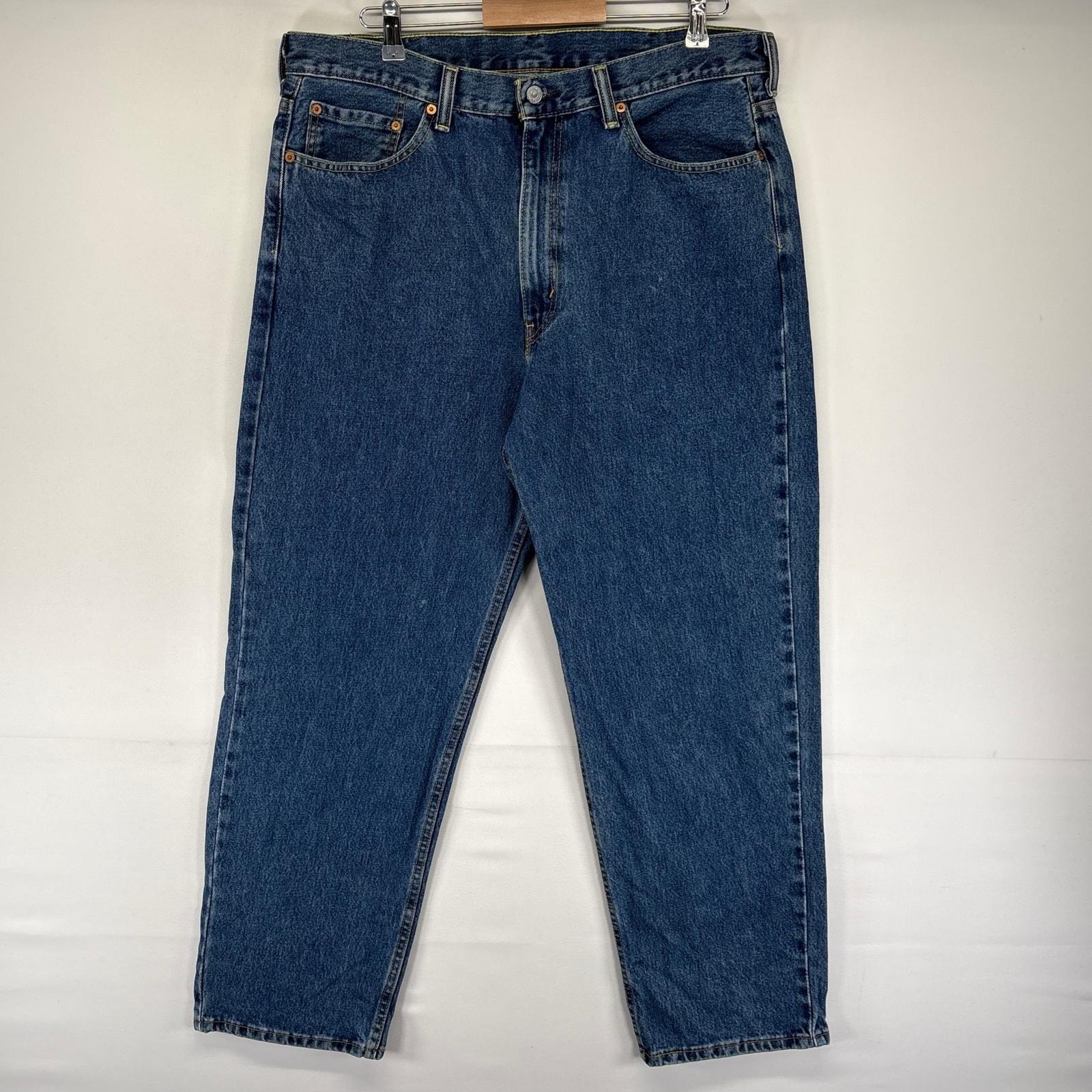 古着 リーバイス Levi's デニム パンツ 550 テーパード 5ポケット ジーンズ ジーパン ジッパーフライ W38 L32  ブルー系 メンズ