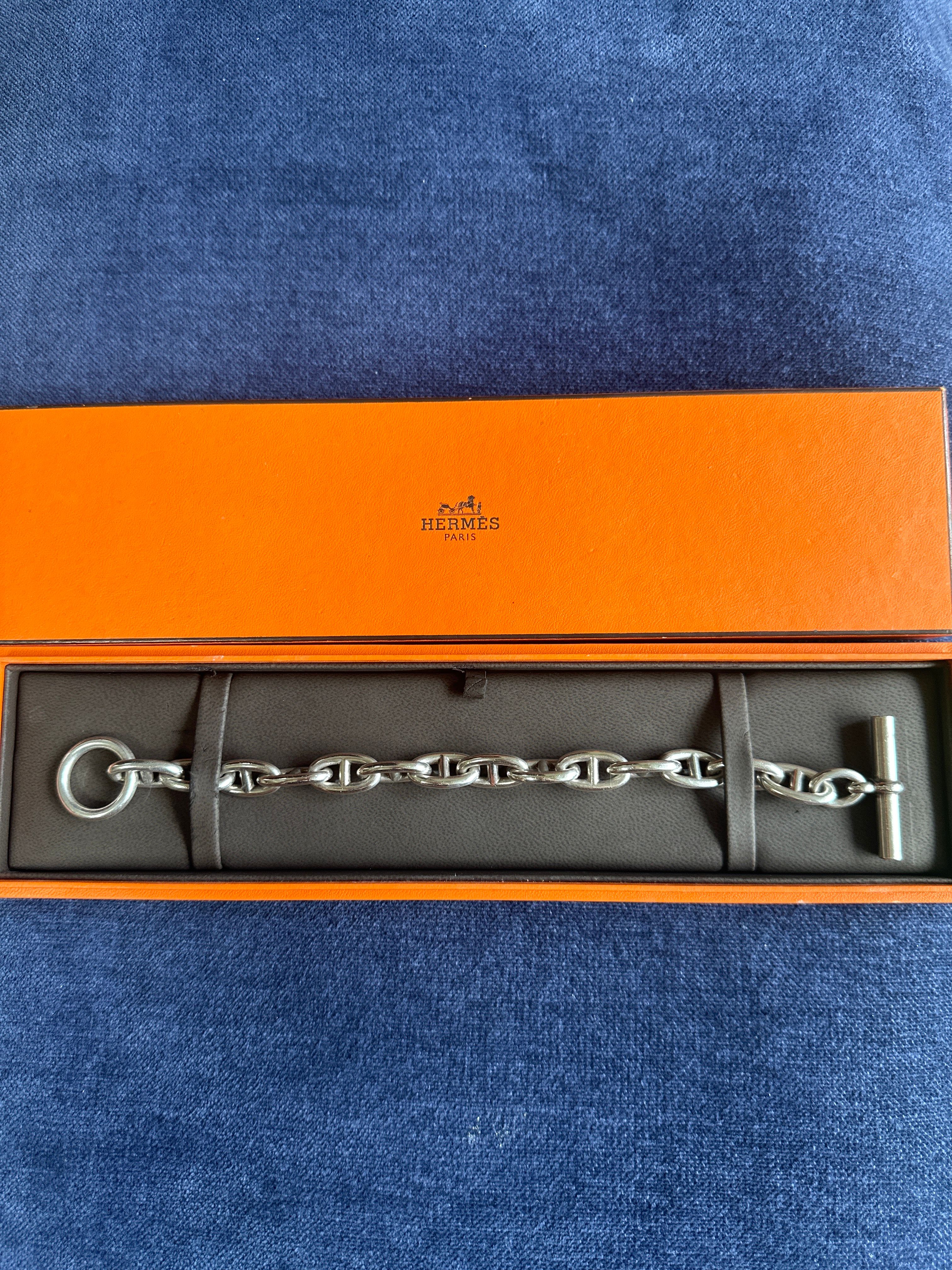 Hermes Chaine D'ancre GM Bracelet "Silver"